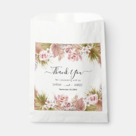Boho Floral Border Geschenktütchen