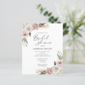 Boho Floral Brautparty (Stehend Vorderseite)