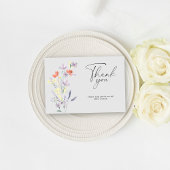 Boho Floral Brautparty danke Karte