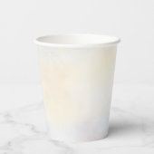 Boho Floral Brautparty Pappbecher (Rückseite)