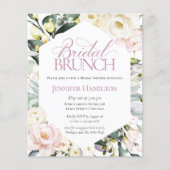 Boho Floral Bridal Brunch Bridal Dusche Einladung (Vorderseite)