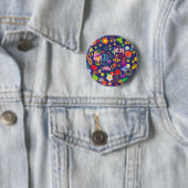 Boho floral button (Beispiel)