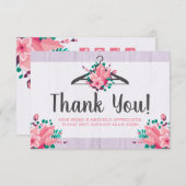 Boho Floral Clothes Hanger Boutique Danke (Vorne/Hinten)