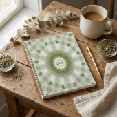 Boho floral colorful bohemian whimsical planer