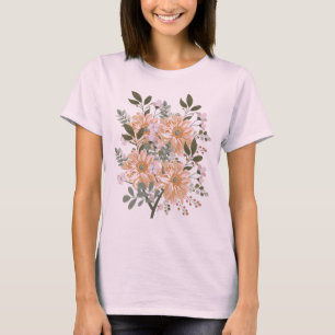 Boho Floral Daisy T-Shirt Natur inspiriert T - Shi