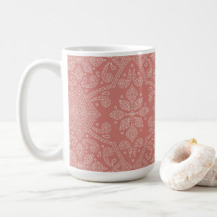 Boho Floral Damask Bar Settecentesimo Kaffeetasse
