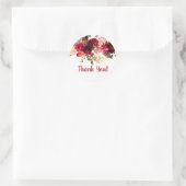 Boho floral danke Ihnen Aufkleber (Tasche)