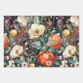 BOHO FLORAL DECOUPAGE DEKORATIVE PAPIER (Vorderseite 2)