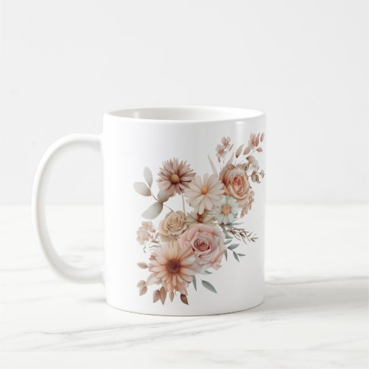 Boho Floral Dream Tasse - Sippen im Stil (Links)