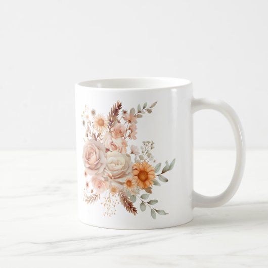 Boho Floral Dream Tasse - Sippen im Stil (Rechts)