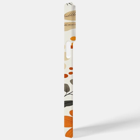 Boho Floral Earth Tones Case-Mate iPhone Hülle (Rückseite / Rechts)