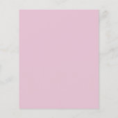 Boho Floral | Einladung zur Brautdusche (Rückseite)