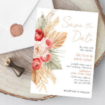 Boho Floral Elegant Herbsthochzeit