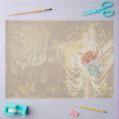 Boho Floral Ephemera Design Series #11 Seidenpapier (Basteln)