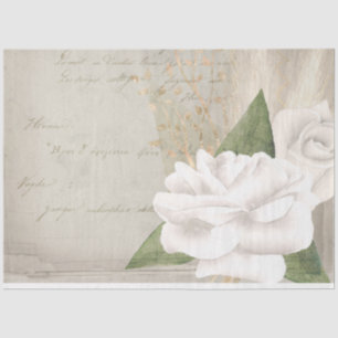 Boho Floral Ephemera Design Series #7 Seidenpapier