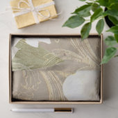 Boho Floral Ephemera Design Series #8 Seidenpapier (Geschenk)