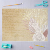 Boho Floral Ephemera Design Series #9 Seidenpapier (Basteln)