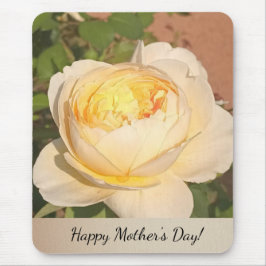 Boho Floral Ephemera photo Mousepad