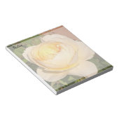 Boho Floral Ephemera photo Notizblock (angewinkelt)