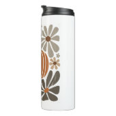 Boho Floral Fall Pumpkin-Saison Thermosbecher (Nach rechts gedreht)