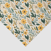 Boho Floral Fantasy Seidenpapier (Detail)