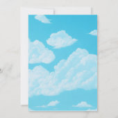 Boho Floral Geburtstagsparty Einladung | Benutzerd (Rückseite)