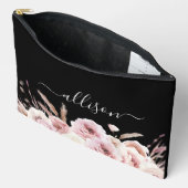 Boho, floral, Geschenk, Name Zubehörtasche (Offen)