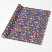 Boho floral geschenkpapier (Ungerollt)