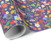 Boho floral geschenkpapier (Rolleneckpunkt)