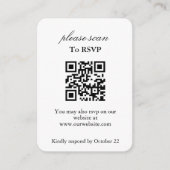 Boho Floral Gold und Pink UAWG mit QR-Code Begleitkarte (Vorderseite)