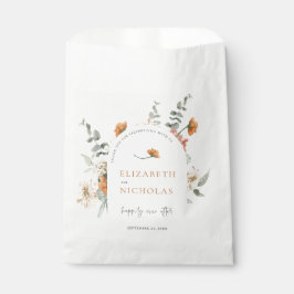 Boho Floral Greenery Botanische Gastgeschenke Hoch Geschenktütchen