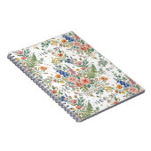 Boho-Floral Himmlischer Mond & Schlangen Botanisc Notizblock (Rechte Seite)