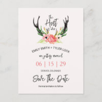 ©Boho Floral Hunt ist Save the Date vorbei