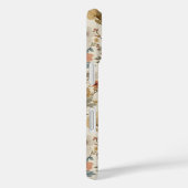 Boho Floral in Beige Case-Mate iPhone Hülle (Rückseite / Rechts)