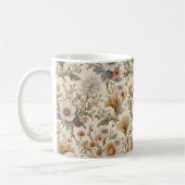 Boho Floral in Beige Kaffeetasse (Links)