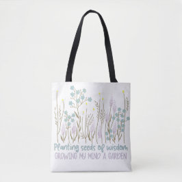 Boho Floral Inspiration Zitate Boho Style Tasche