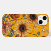 Boho Floral iPhone & iPad Case | Terracotta (Rückseite (Horizontal))