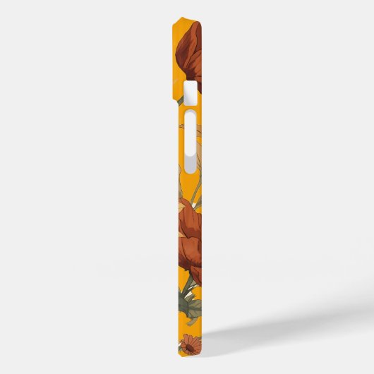 Boho Floral iPhone & iPad Case | Terracotta (Rückseite / Links)