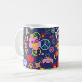 Boho floral kaffeetasse (Vorderseite Links)