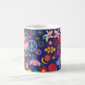 Boho floral kaffeetasse (Mittel)