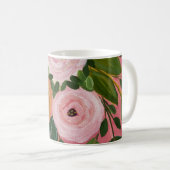 Boho Floral Kaffeetasse (VorderseiteRechts)