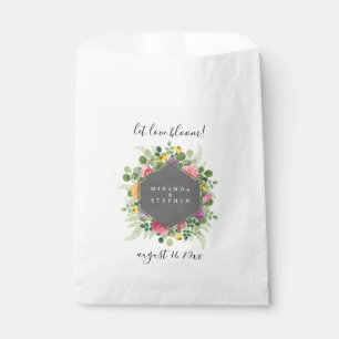 Boho Floral Lass Liebe Bloom Wedding Blume Seeds Geschenktütchen