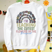 Boho Floral lehren Sweatshirt