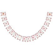 Boho Floral Little Pumpkin Birthday Bunt Banner (Alle)