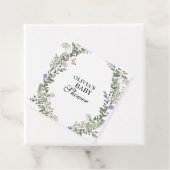 Boho Floral Lush Gender Neutral Baby Dusche Geschenkanhänger (Beispiel)