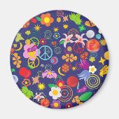 Boho floral magnet (Vorne)