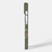 Boho Floral Mandala Watercolor iPhone Case (Rückseite / Links)