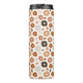 Boho Floral Modern Rainbow Teacher Apple Thermosbecher (Rückseite)