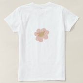 Boho Floral, Mops von "Your Are Magic" T-Shirt (Design Rückseite)