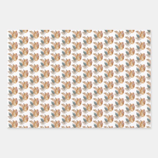 Boho Floral Palm Blätter Pampas Grass Birthday (Vorderseite 2)